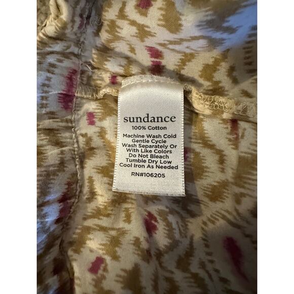 Sundance Women’s Ikat Print Cotton Shorts – Size Large Festival Boho Artisan - Picture 5 of 6